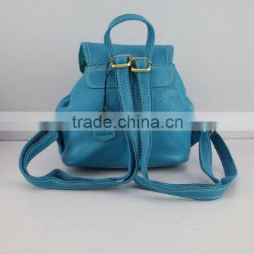 2016 Soft Fabric Backpack Fashion Blue Backpack Girl 's School Bag photo-2