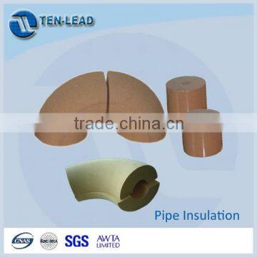 Phenolic Foam pipe Insulation Section, phenolic pipe Supports, LNG pipe insulation, cool and hot water pipe insulation