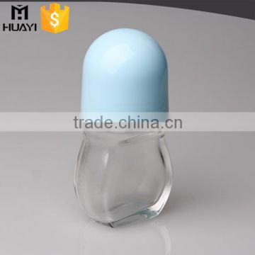 50ml deodorant glass roll on bottle