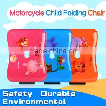 Travel essential folding child seat for motorcycle