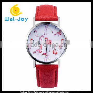 WJ-5477 elegance swan face design unique trendy charming vintage women watch