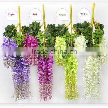 Wedding Decorative Artificial Flower Wisteria Flower Wholesale