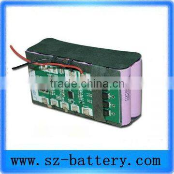 Deep cycle battery 7.4V 12ah lithium ion battery pack with medical devices