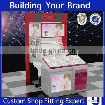 Wood Cosmetic Wall Display Cabinet photo-5