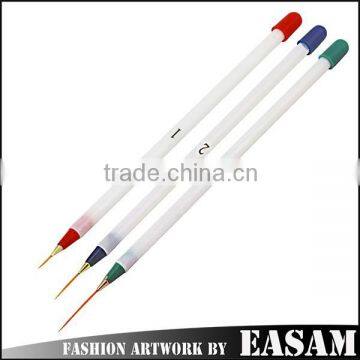 3pcs set professional Nail Art Liner Brush