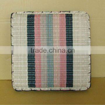 Square seagrass seat cushion for sale