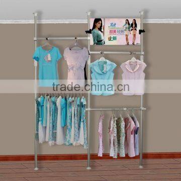 huohua 2-3.5m telescopic aluminum alloy material ceiling mounted clothes drying rack