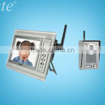 Wireless intercom TFT monitor audio digital doorphone IR night vision video doorphone