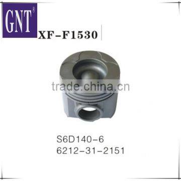 excavator engine parts S6D140-6 piston