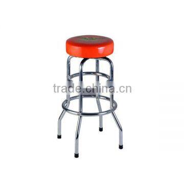 chromed bar stool