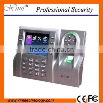 3.5inch TFTscreen optional GPRS WIFI network biometric fingerorint time attendance and access controller