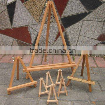 mini table wooden easel