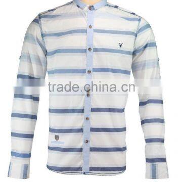 China Wholesale Cotton Polyester Middle East Casual Shirt for Men