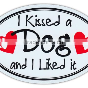 Customized magnetic car sticker /custom fridge magnet/magnetic sticker