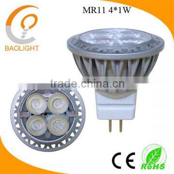 2W 3W 4W mr11 led light 220v GU4 12V with CE Rohs