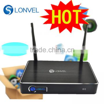 Aluminum case android 4.4 802.11 a/b/g/n,2.4G/5.8 Dual Band WIFI smart TV box