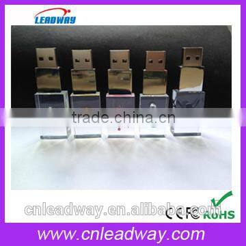 Acylic Emgrossed Logo Usb Flash Drive Stock Usb Stick photo-2