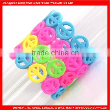 Gift and decoration silicone bracelets Cheaper silicone bracelet