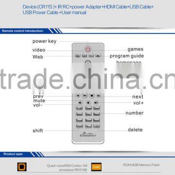 2016 Cloudneto CR11S Mini pc Quad Core Z8300 Satellite Receiver k1 Plus With Wifi Bluetooth and Xbmc Set Top Box photo-4