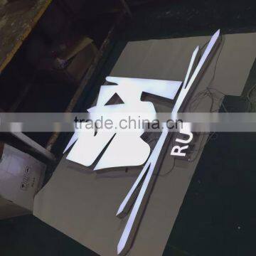 China factory acrylic led mini luminous word