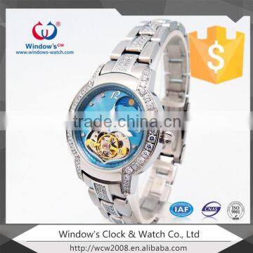 Hot Stainless Steel Japan Mechanical Automatic Movement Watch