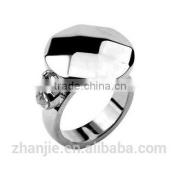 Single for girls fashion crystal brand minimum price of cheapest latest design diamond ring