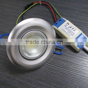 COB 4W/5W/6W 2.5inch/2inch LED ceiling light 100mm diameter