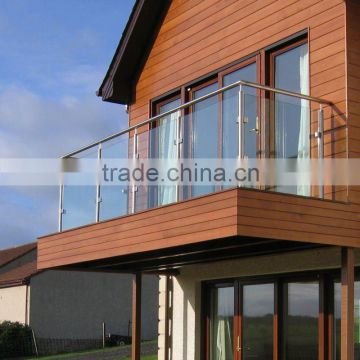 Loft stainless steel glass balustrade YG-B1139