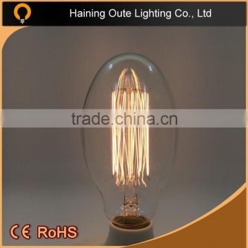 Energy saving 110V/220V E27 antique incandescent industrial vintage edison light bulb 40W