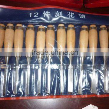 12pcs Wood Carving Chisel set