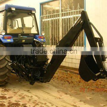 Europe type LW-8 80HP Four wheel Tractor Backhoe with ISO,CE certificate