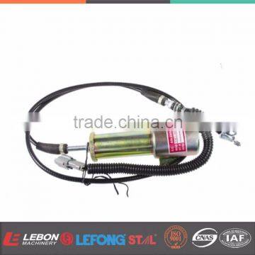11E1 60100 24 24V Engine Stop Shutdown Solenoid Valve for Excavator Engine Parts