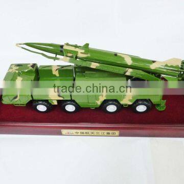 1:43 scale die cast missile launcher model