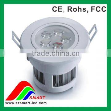 AC100~240V warm white~cool white led downlight 5w