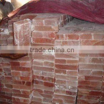 BUILDING SALT ROOMS BRICK/CRYSTAL SALT TILE