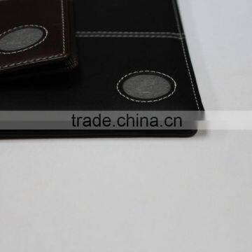 Dongguan Factory Direct Custom High-quality Leather Passport Holder With Multi-function Pocket and Customized Logo photo-3