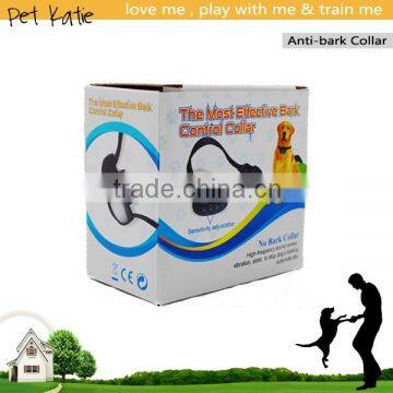 Vibration anti bark rechargeable dog shock collar dog collars