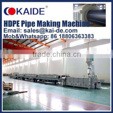 China Big Diameter HDPE Pipe Making Machine/production line For Sale