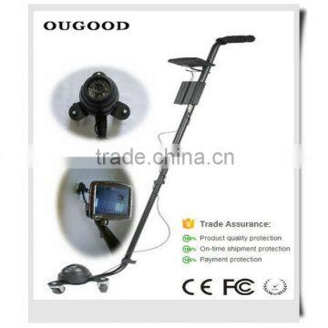 Under vehicle explosive detector with car security camera, under car scanner explosive detector to inspect dangerous items