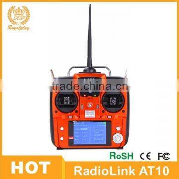 BEST Quality RadioLink AT10 2.4GHz RC Remote Control Transmitter for Quadrocopter Hexacopter