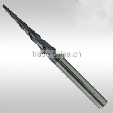 Super Micro Grain Tungsten Carbide Taper Flute End Mills photo-4