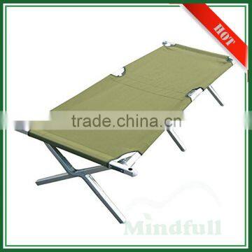 OEM Wholesale 600D Outdoor Portable Folding Aluminum Cots