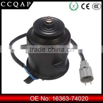 Wholesale prices 16363-74020 12v dc car engine denso radiator cooling fan motor for toyota