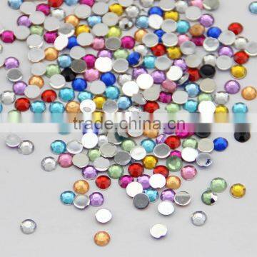 Rround or flat back acrylic rhinestone for home decoration/DIY Fun