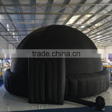 2016 Hot sale inflatable planetarium dome, inflatable planetarium tent for school learn