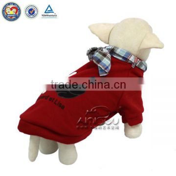 warm pet cloth +scarf this winter not cold