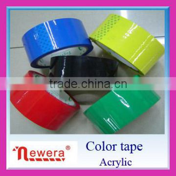 Adhesive bopp colored sealing tape with SGS