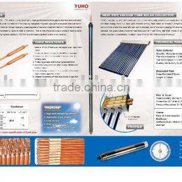 YUHO Heat Pipe Solar Water Heater Home Small Kitchen Appliance photo-4