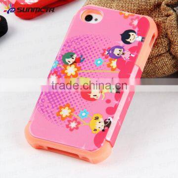 Sunmeta blank sublimation silicon phone case PIP4