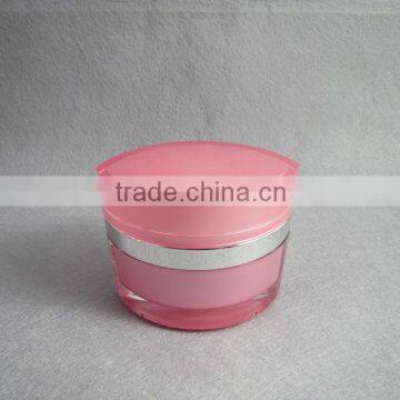 skin cream cosmetic cream jar with eye shape